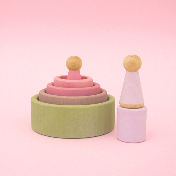 Stacking and Nesting Bowls Forest Learn By Play